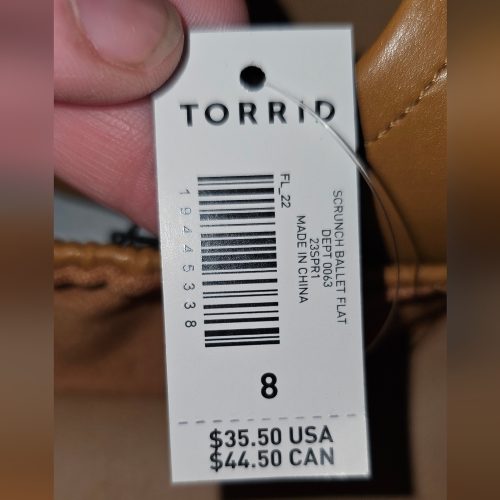 Torrid Scrunch Ballet Flat (WW) - Picture 6 of 6